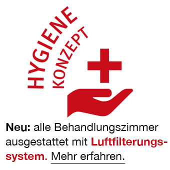 Hygienekonzept der Zahnarzt-Praxis Zahnärztin Dr. Martin in Bramsche.